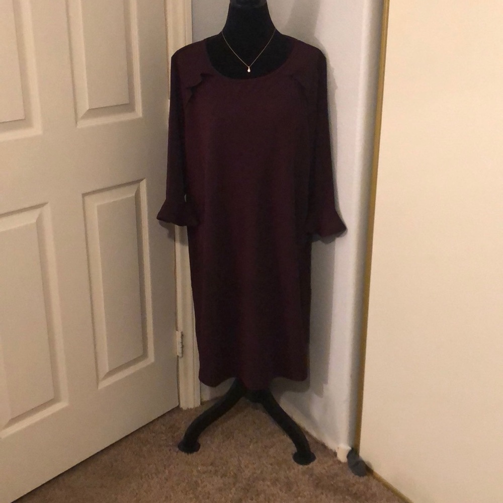 Plum dress